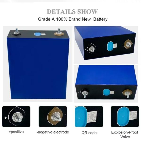Deep Cycles 32700 3.2v 280ah Primastic Lifepo4 LFP Cells Battery With Screw