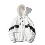 Full Sublimation 100 cotton Unisex Plain Hoodies Autumn Long Sleeve Pullover