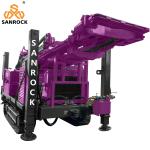 Diesel Water Well Drilling Rig With Mud Pump Deep Hydraulic Water Well Drilling