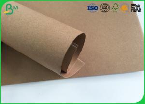 Wholesale Grade AAA Kraft Brown Paper Roll , Test Liner Paper For Making Corrugated Box from china suppliers