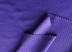 Sportswear Mesh 160gsm Stretch Polyester Spandex Fabric