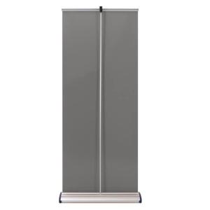 China 100% Fiber Roll Up Banner Display Stand Custom Color Easy - Changing Graphics on sale