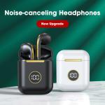 J18 Noise Cancelling Earphones TWS Bluetooth 5.1 Stereo Earbuds Headset