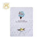 OEM Plastic Stand Up Bags Mylar Sealed Bags Ice Cream Powder Packaging Bag With