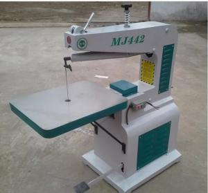 China MJ High speed woodworking jig saw machine with pinned scroll saw blades on sale