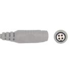 Scott 4 Pin Compatible IBP Cable To B.Braun Transducer IBP Cable
