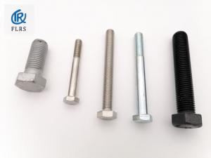 China Carbon Steel DIN933 M2 Hex Head Cap Screw HDG Surface on sale