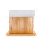 Home Decoration Bamboo Tissue Holder Box Covers No Plastic No Petrochemicals