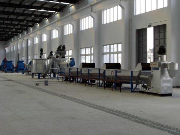 Quality High Performance Pet Recycling Line Hot Water Tank Washing Easy Maintenance for sale