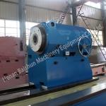 Conventional Horizontal Lathe Large Heavy Duty Steel Shaft Turning Work
