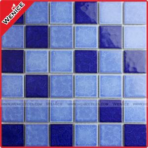Wholesale China dark blue swimming pool mosaic tiles from china suppliers