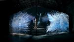 Transparent 3D Hologram Projection Gauze Holographic Screen Polyamide Material