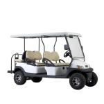 4 Front Seat and 2 Back Seat Electric Golf Cart 48V Lithium Battery Powered