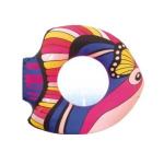 Inflatable fish designed swim ring for customized,60cm dia