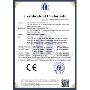 Shenzhen Lefan Electronics Co., Ltd. Certifications