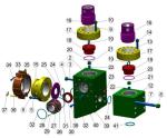LEWCO-W1612, W-2200 Cameron Mud Pump, 14P220 mud pump, 12P160 mud pump, A-850PT