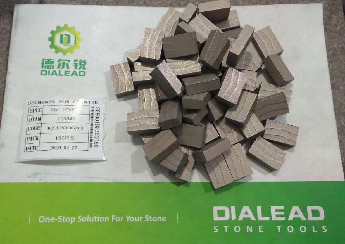 1600mm Saw Blade Hard Granite Cutting Segment For Russia Ukraine Kazakhstan