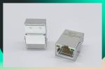 Vertical Single Port Top Entry 1000M PHC RJ45 Ethernet Jack
