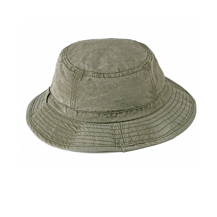 Ladies Blue Tie Dye Men'S Boonie Bucket Hats , Washed Denim Fishing Hat