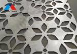 Durable Coated Decorative Perforated Aluminium Sheet 1220 × 2440mm