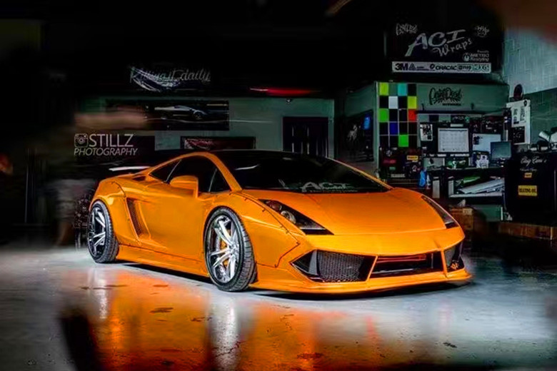 New Product for Lamborghini Gallardo LP550 LP560 LP570 Body Kit Gallardo LB Style Wide Bodyki
