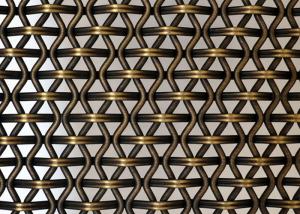 Wholesale Lock Crimped Decorative Woven Wire Mesh Eco Facade Architectural Screen Walls from china suppliers