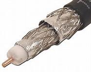 Wholesale RG6 Quad Shielded CATV Coaxial Cable 18 AWG CCS Conductor with CMR Rated PVC from china suppliers