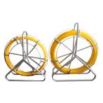 Floor Installation Fiberglass Duct Rodder , 6mm X 100 Meter Cable Pulling Rodder