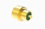 Straight Bondable Limited Detent RF Connector SMP Hermetically Sealed Male