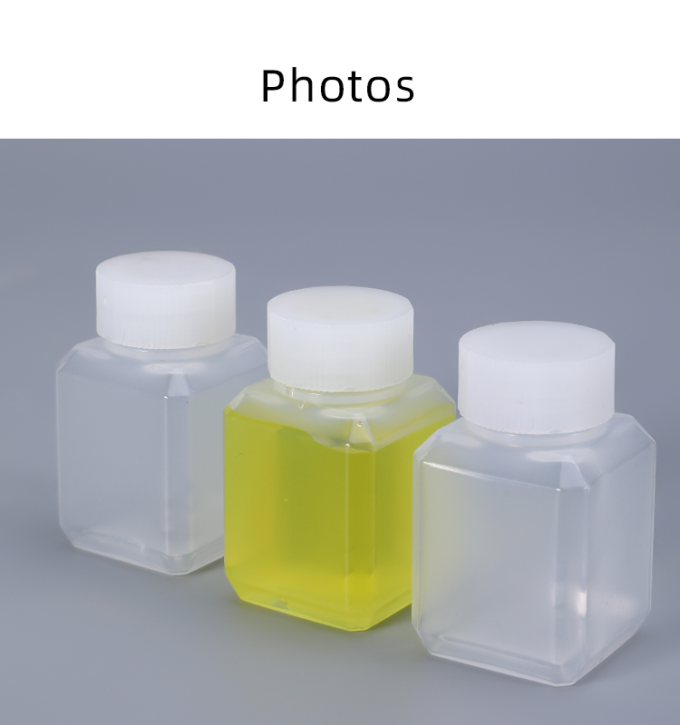 Transparent Chemical Narrow Mouth Reagent Bottle Container Food Grade 20ml-500ml