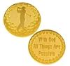 gold plated coin / commemorative coin