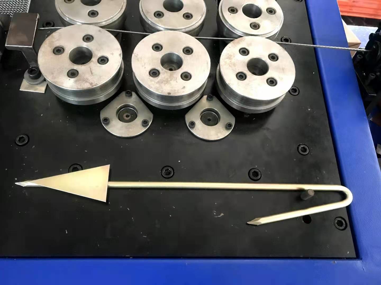 2D Wire Bending Machine with Servo Motor AC380V/50HZ 30N Max Feeding Force