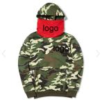Eco Friendly 100% Cotton Unisex Embroidered Pullover Hoodies