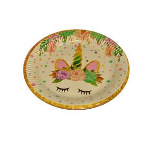Wholesale Biodegradable Gold Foil Paper Plate 6 Count Touch Of Color Paper Table Covers from china suppliers