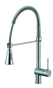 Wholesale Water Saving Singe Handle Pull out Spout Water Kitchen Sink Faucets Lifting Type from china suppliers