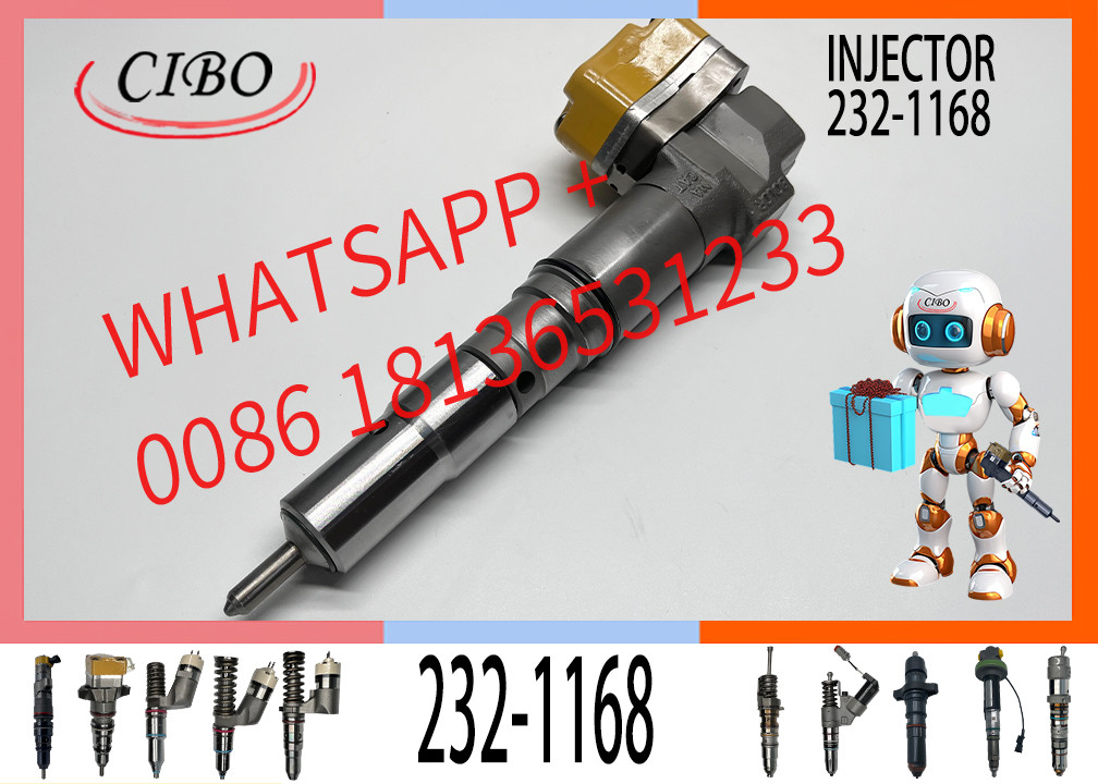 Diesel Engine Fuel Injector Assembly 232-1173 232-1183 232-1168 111-7916 198-4752 20R-5392 for 3408 3412 Engine