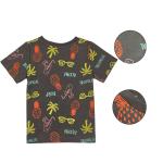 Customized Services 100% Cotton Jersey Boys Tshirts with Short Sleeve and Anti