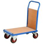 Foldable Hand Truck 500 Kg Heavy Duty Platform Trolley For Warehouse