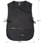 Home Cobble Cotton Aprons With Pockets Waist Ties Novelty Dishwasher
