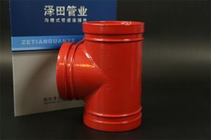Wholesale DN60-DN426 Mechanical Tee Grooved Outlet With Split Clamps from china suppliers