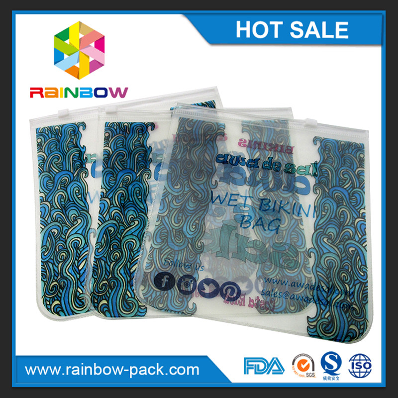 Customized logo Printed bag custom smell proof bags slider k Fruit Packaging Bag with hange hole