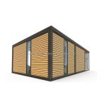 Outdoor Wooden Container Home Luxury Garden Tiny House with 2-3 Bedrooms for