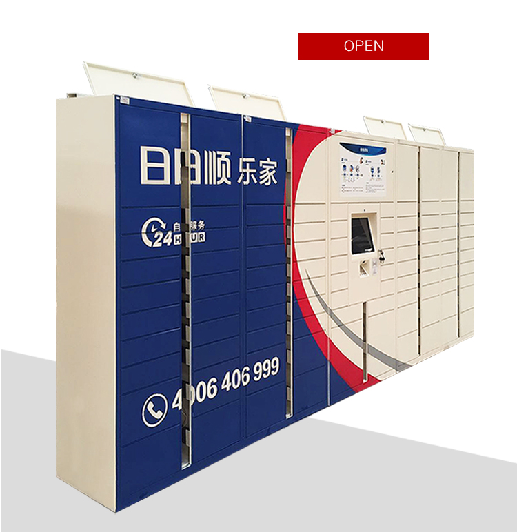 IS09001 40 Doors 0.5-1.2mm Metal Locker Storage Cabinet
