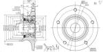 Seeding Disic Agricultural Hub Unit AHUB-0011 for Disc& Wheel 182814 no shaft