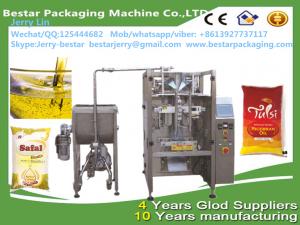 Wholesale BSTV-420P VFFS Juice  Oil  Liquid packing machines , puff snacks Pouch Packing Machine bestar packaging machine from china suppliers