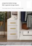 MDF Panel Bedroom Closet Furniture Almirah Cloth Combination Designs