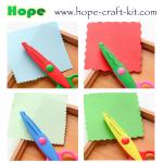 Kids Toddler DIY Safe Small Scissors Safe Plastic Stainless Steel with