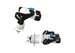 Right Angle Electric Car Charging Sockets 2 Pin Insulation Resistan