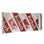 Aluminum Foiled Line PE Coated White Kraft Paper Bag Chicken Packaging Bags