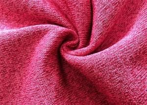 Wholesale Loop Gagt Brushed Knit Fabric For Pullover Hoodie Pink 300GSM 100% Polyester from china suppliers